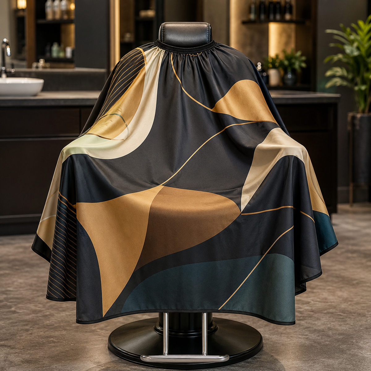 Designer Barber Cape - Custom Print